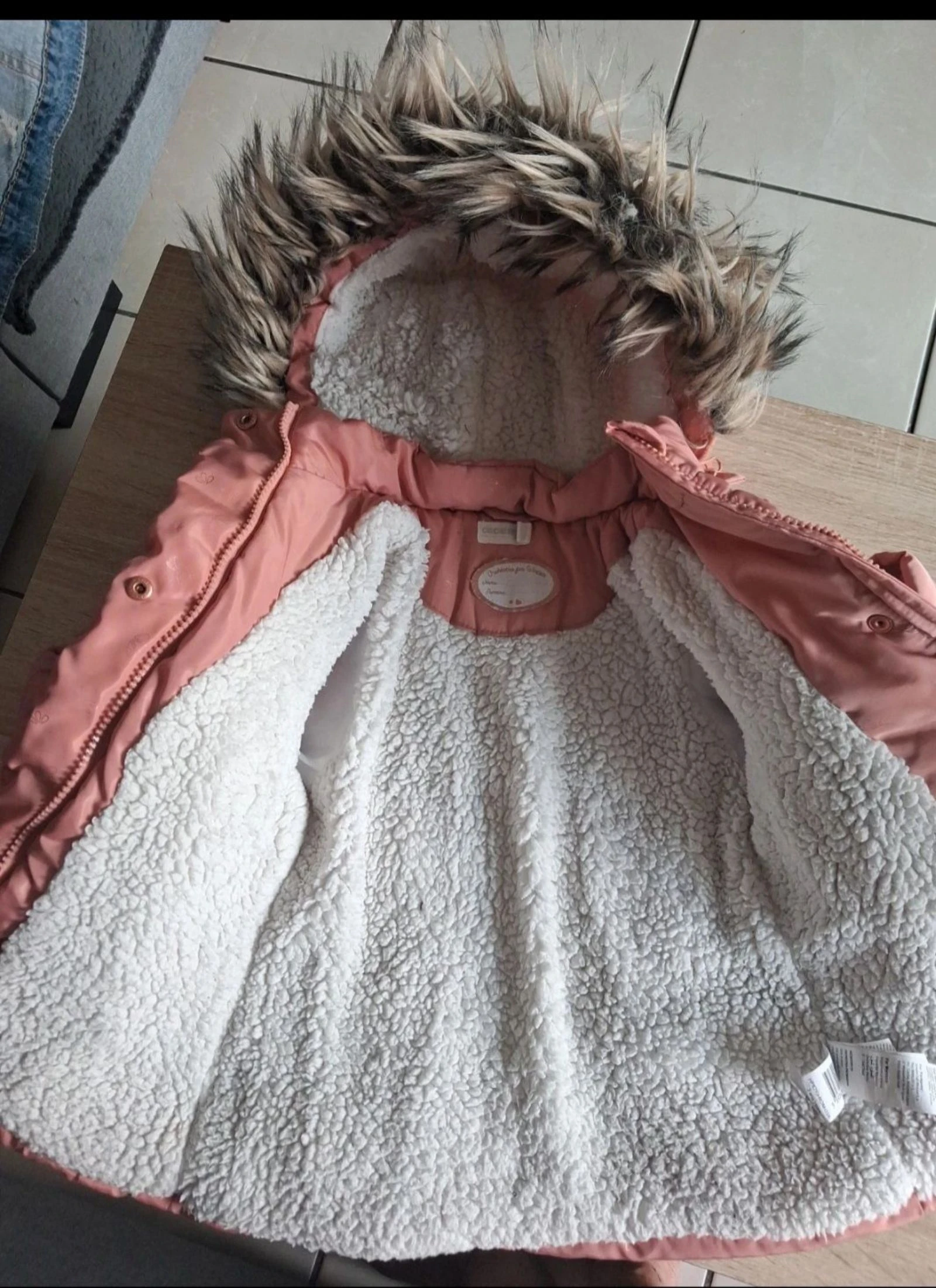 Lindo casaco para bebê menina – photo 3